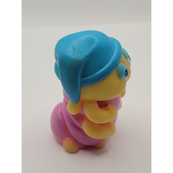 Vintage Playskool Glo Worm Friends SNUGBUG Hasbro Glow 1986 Finger Puppet - Picture 4 of 10
